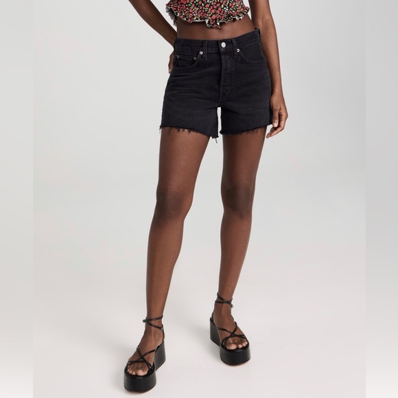 AGOLDE Parker Long Shorts 27 Women
